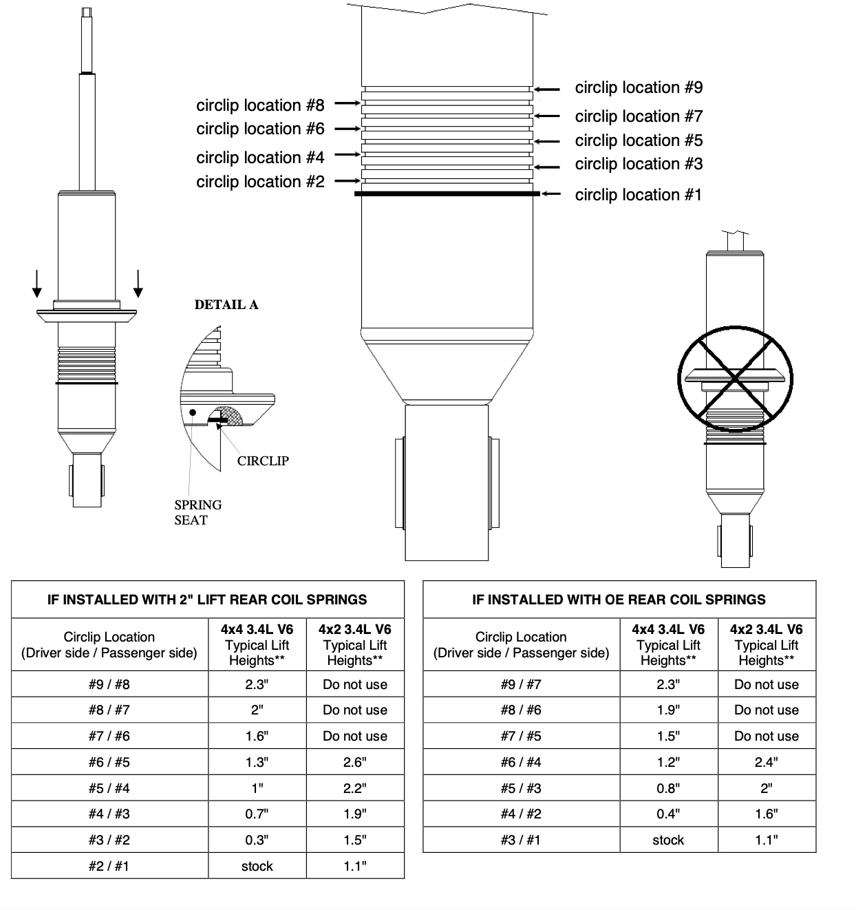 Bilstein 0-2.3″ Front Lift 6112 Assembled Coilovers for 1996-2002 Toyota 4Runner