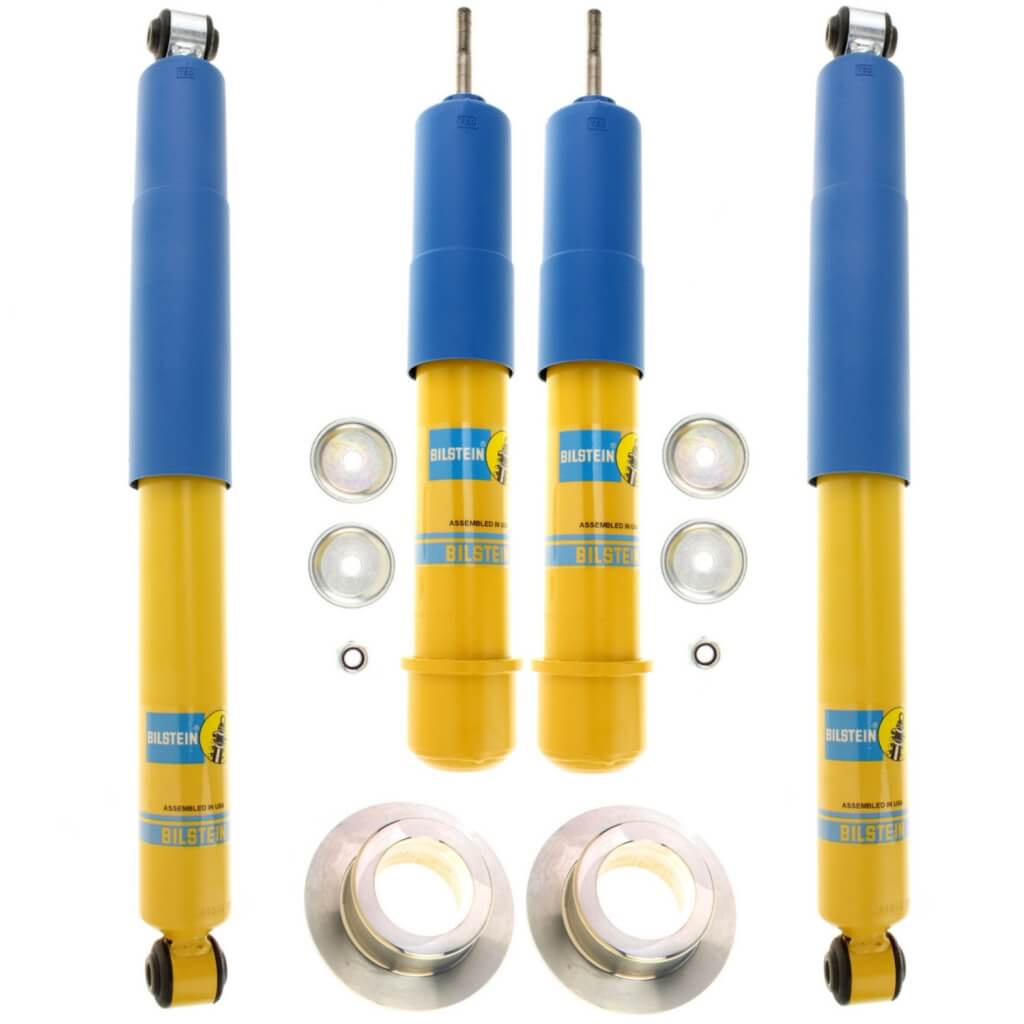 4-Piece Complete Strut & Shock Kit For 02-12 Jeep Liberty & 07-11 Dodge Nitro - Front & Rear