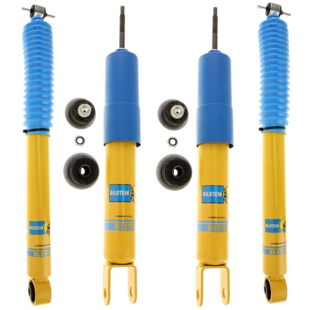 Bilstein 4600 Front, Rear Shocks for 06’10 HUMMER H3 Bilsteinkit