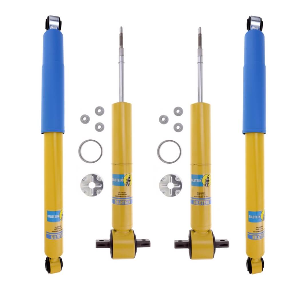 Bilstein 4600 Front, Rear Shocks for 2014-2020 GMC Sierra 1500 2WD/4WD
