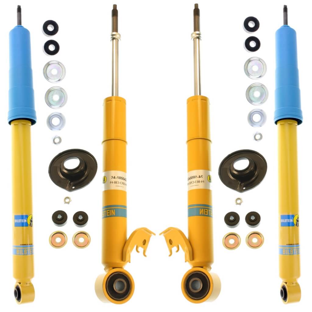 Bilstein 4600 Front, Rear Shocks for 20052015 Toyota RWD 5 Lug