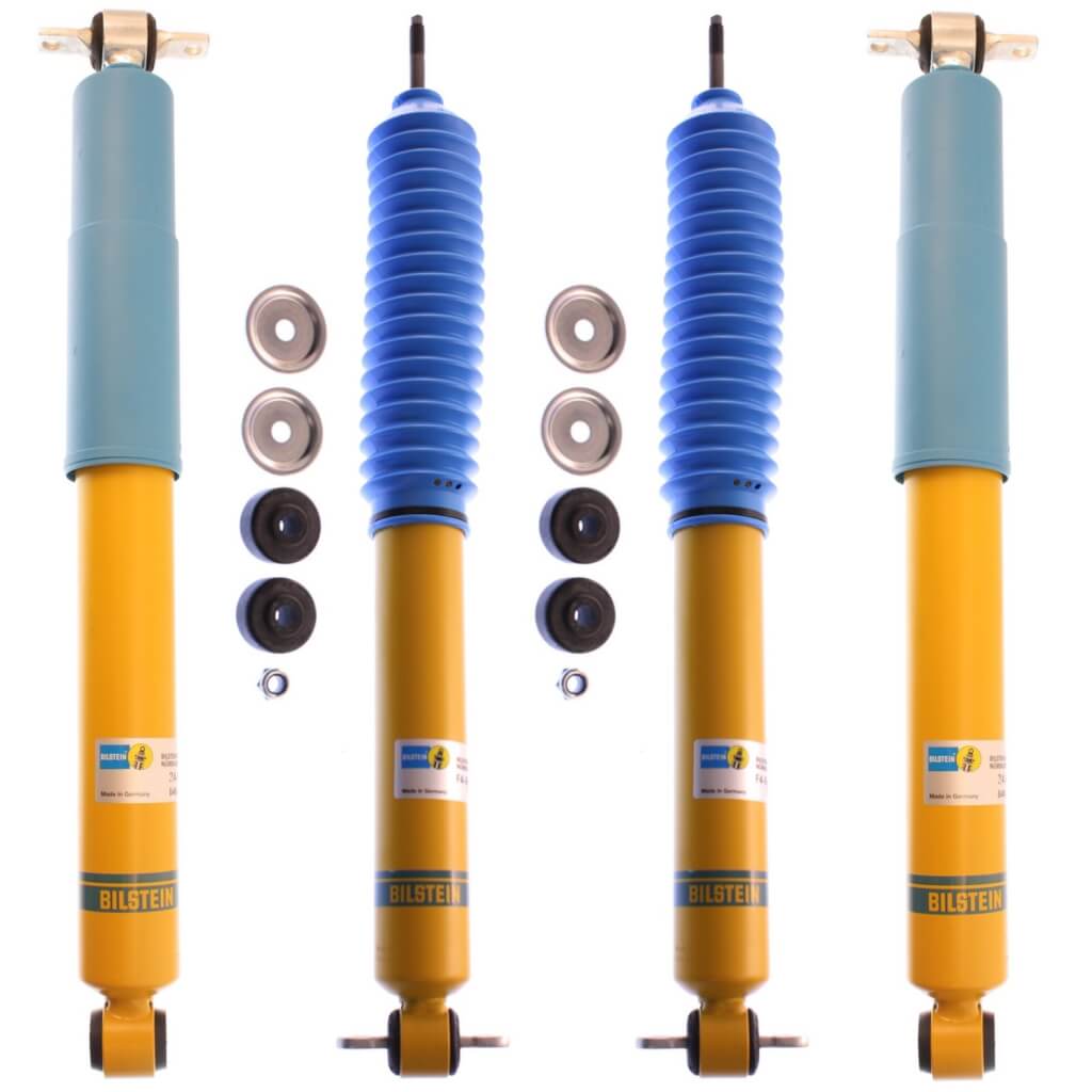 Bilstein 4600 Front, Rear Shocks for 84’01 JEEP Cherokee XJ Bilsteinkit