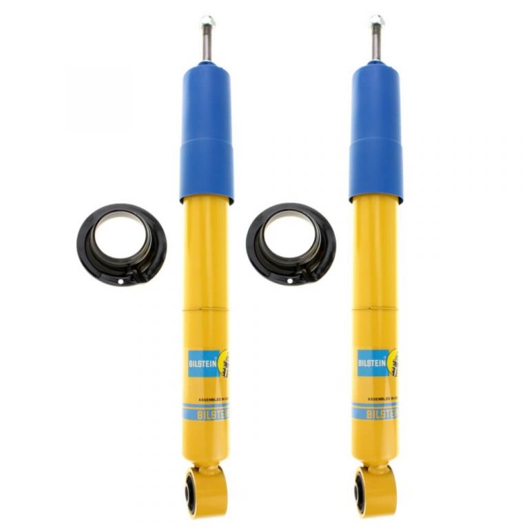 Bilstein 5100 Front Shocks (Pair) – 0-2.5" Adjustable Lift, Fit Toyota Tacoma 4WD 2005-2015, Monotube Gas, Limited Lifetime