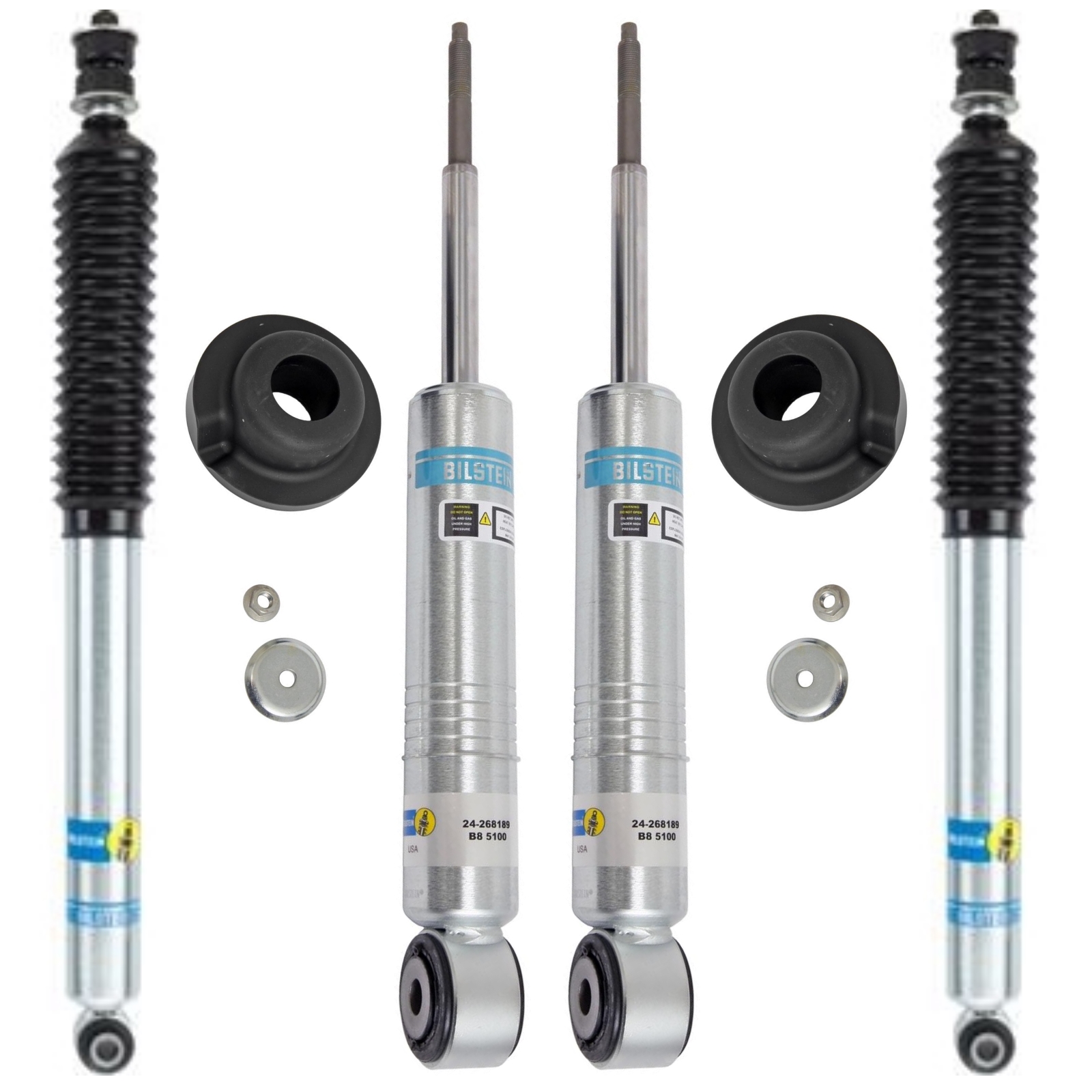 Bilstein 5100 02.2″ Front, 01″ Rear Shocks for 20172020 Nissan Titan