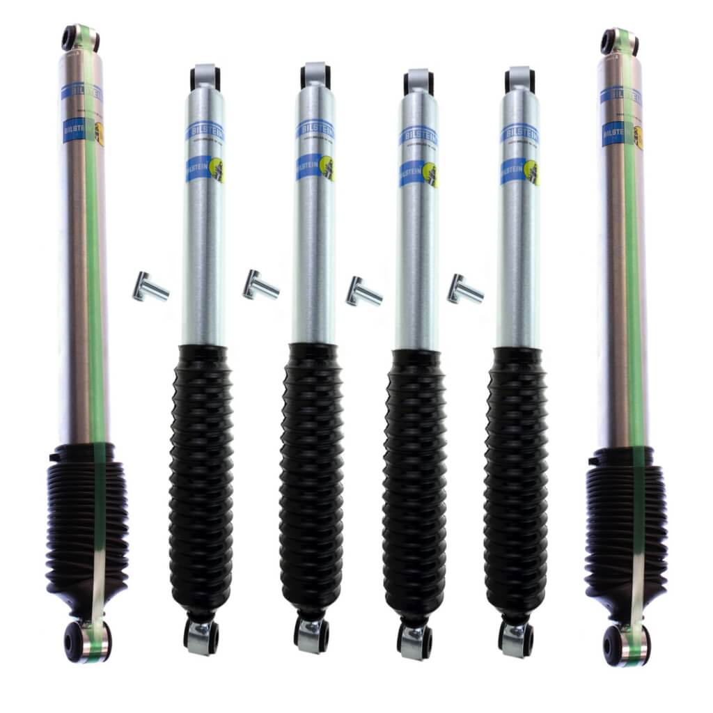 Bilstein 5100 46″ Lift Quad Front Shocks and Rear Set 9904 Ford F250