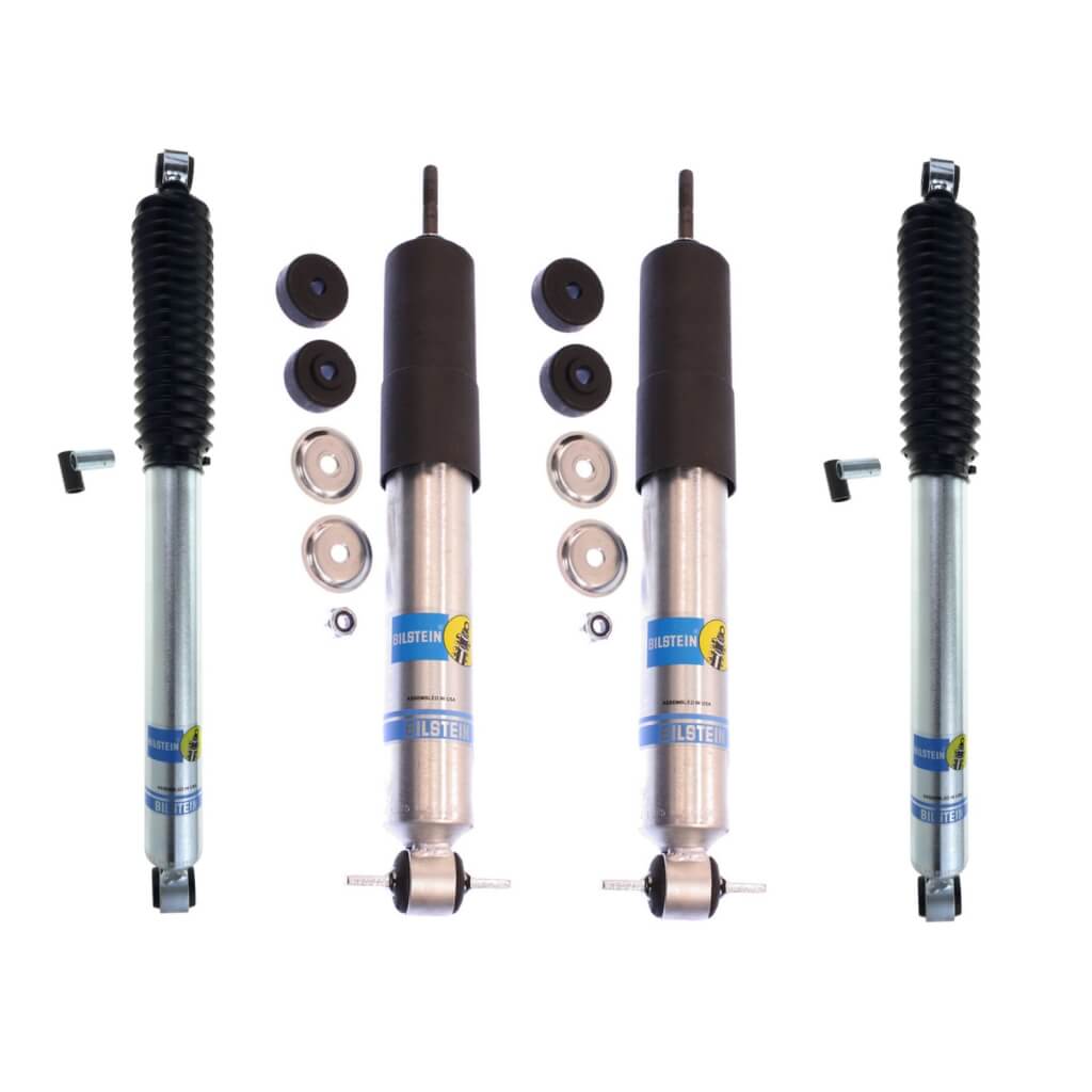 Bilstein 5100 6″ Front and 4″ Rear Shocks with Lift Spindle 98-’09 MAZDA B2300-B4000 2WD