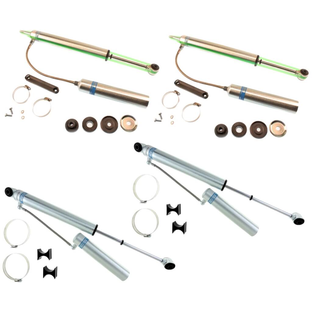 Bilstein 5160 4″ Front and 0-2″ Rear Lift Shocks 94-’02 Dodge Ram 2500/3500 4WD