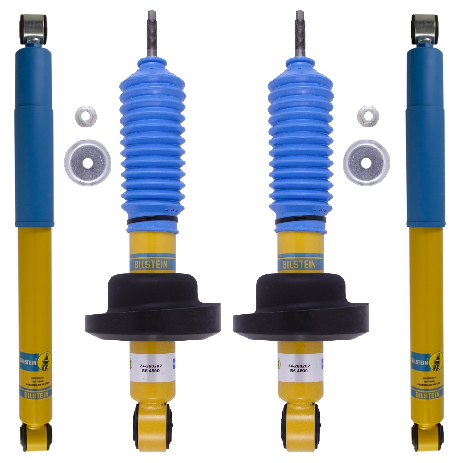 Bilstein B6 4600 Front Rear Shocks For 2017 2021 Nissan Titan 2WD 4WD 