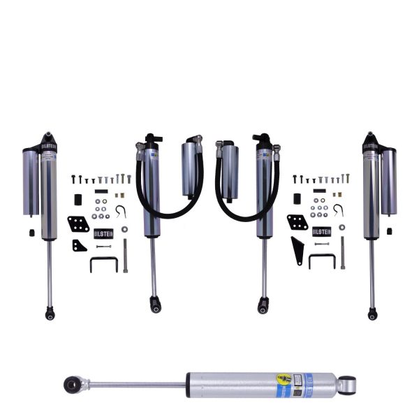 Bilstein B8 8100 Reservoir 2-3″ Front, Rear Lift Shocks w/ Stabilizer for 2018-2021 Jeep Wrangler JL