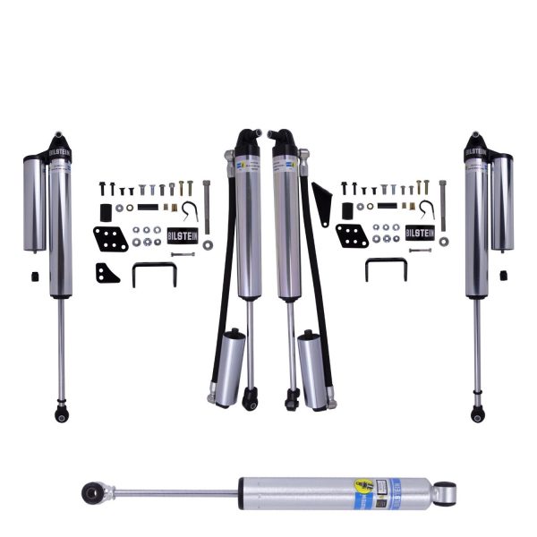 Bilstein B8 8100 Reservoir 3-4.5″ Front, Rear Lift Shocks w/ Stabilizer for 2018-2021 Jeep Wrangler JL