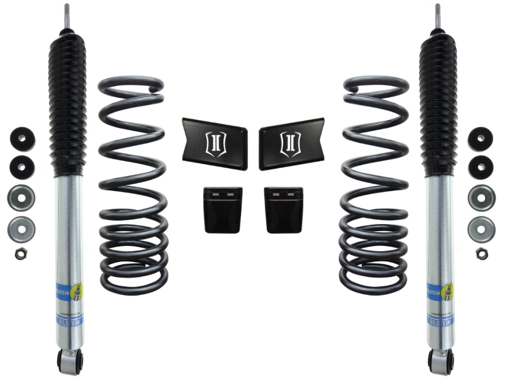 ICON/Bilstein 2.5″ Front Dual Rate Coil Springs Lift Kit for 2011-2012 ...