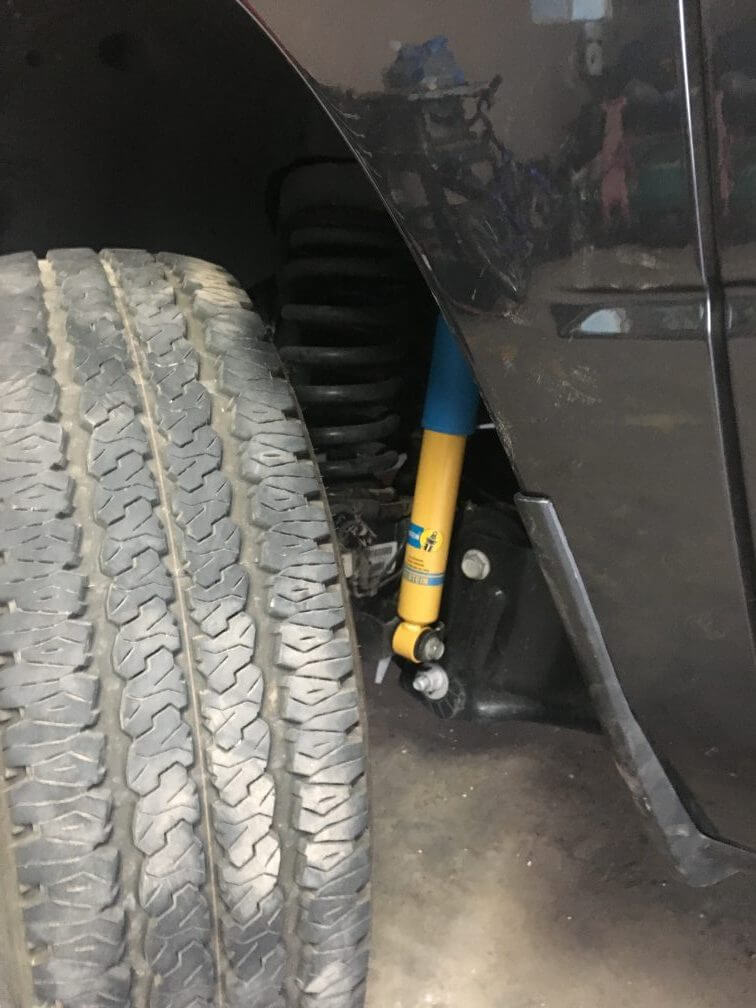 Bilstein 4600 Front and Rear Shocks for Ram 3500 2013-2018