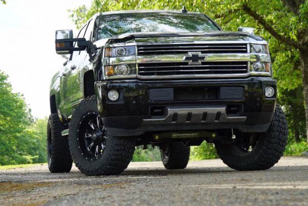 SuperLift 6″ Lift Kit For 2011-2018 Chevy Silverado 2500HD/3500 – Knuckle Kit with Bilstein Shocks
