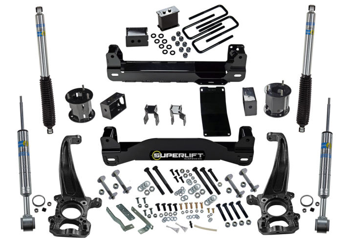 SuperLift 6″ Lift Kit w/ Bilstein Shocks for 2004-2008 Ford F-150 4WD